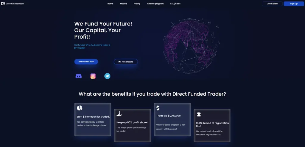 Direct Funded Trader Prop Firm Review